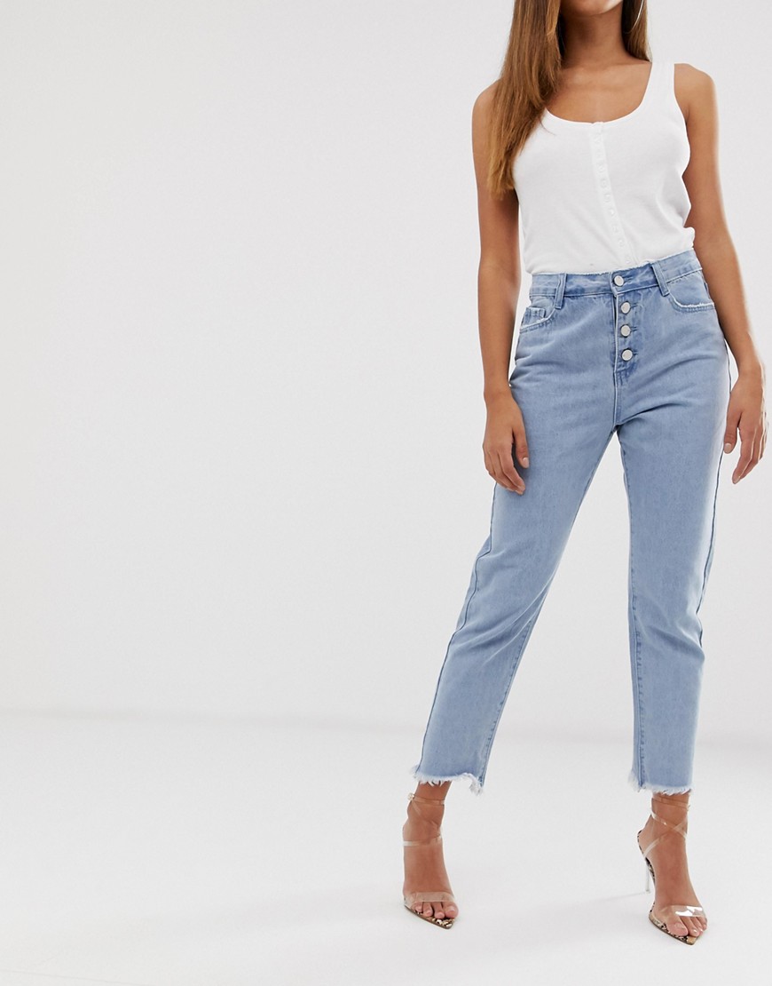Missguided wrath jeans in stonewash