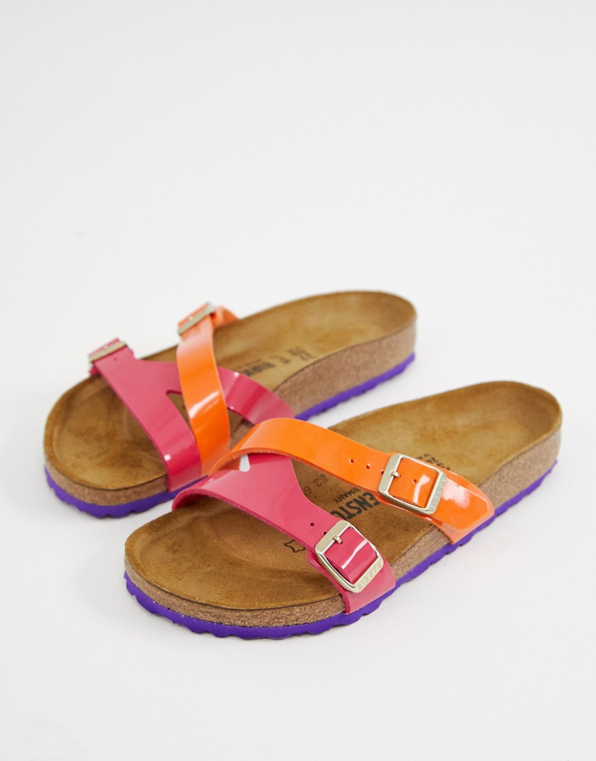Birkenstock cross strap flat sandals