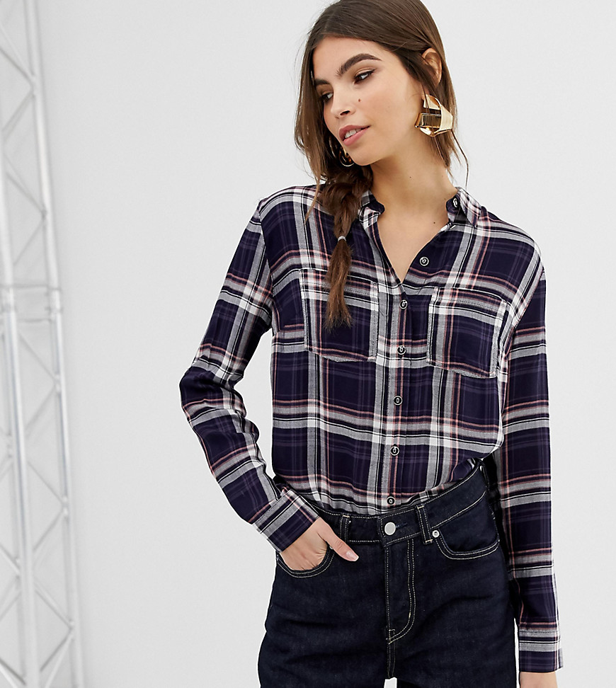 Oasis shirt in blue check