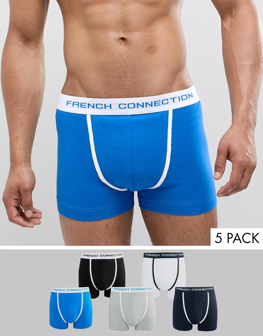 French Connection 5 Pack Boxers