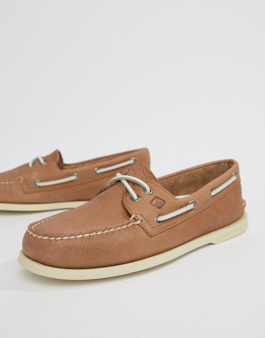 Sperry Topsider Daytona Boat Shoes In Tan