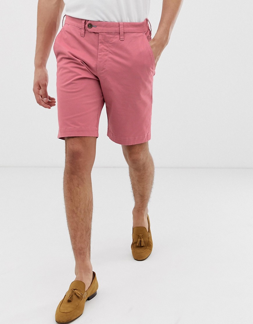 Ted Baker chino short in pink