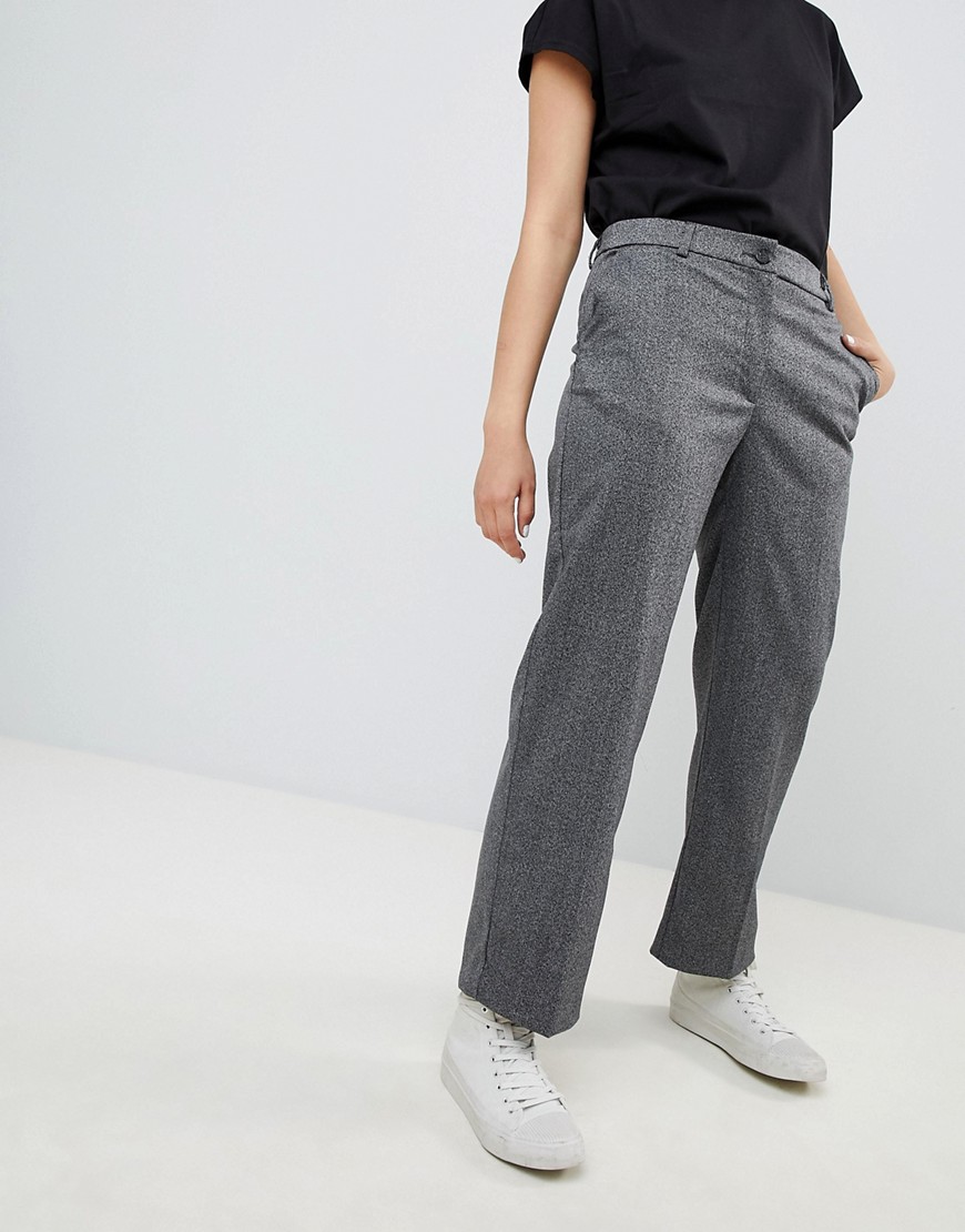 Monki Tapered Trousers - Grey