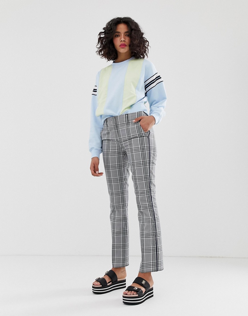 Sportmax Code check trousers