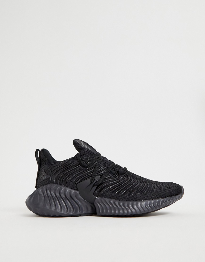 adidas Running Alphabounce Instinct Trainers In Black