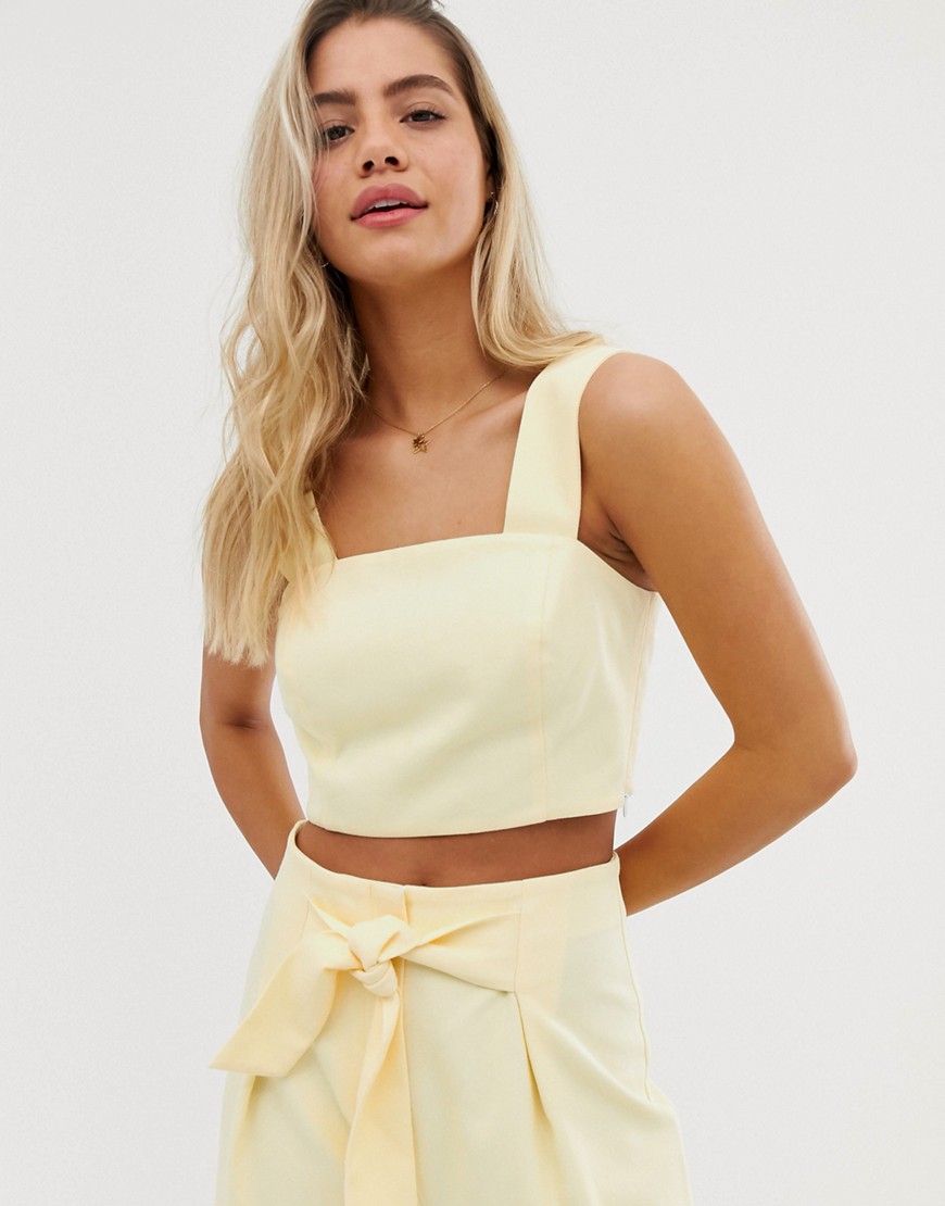 Nobody's Child square neck crop top co-ord