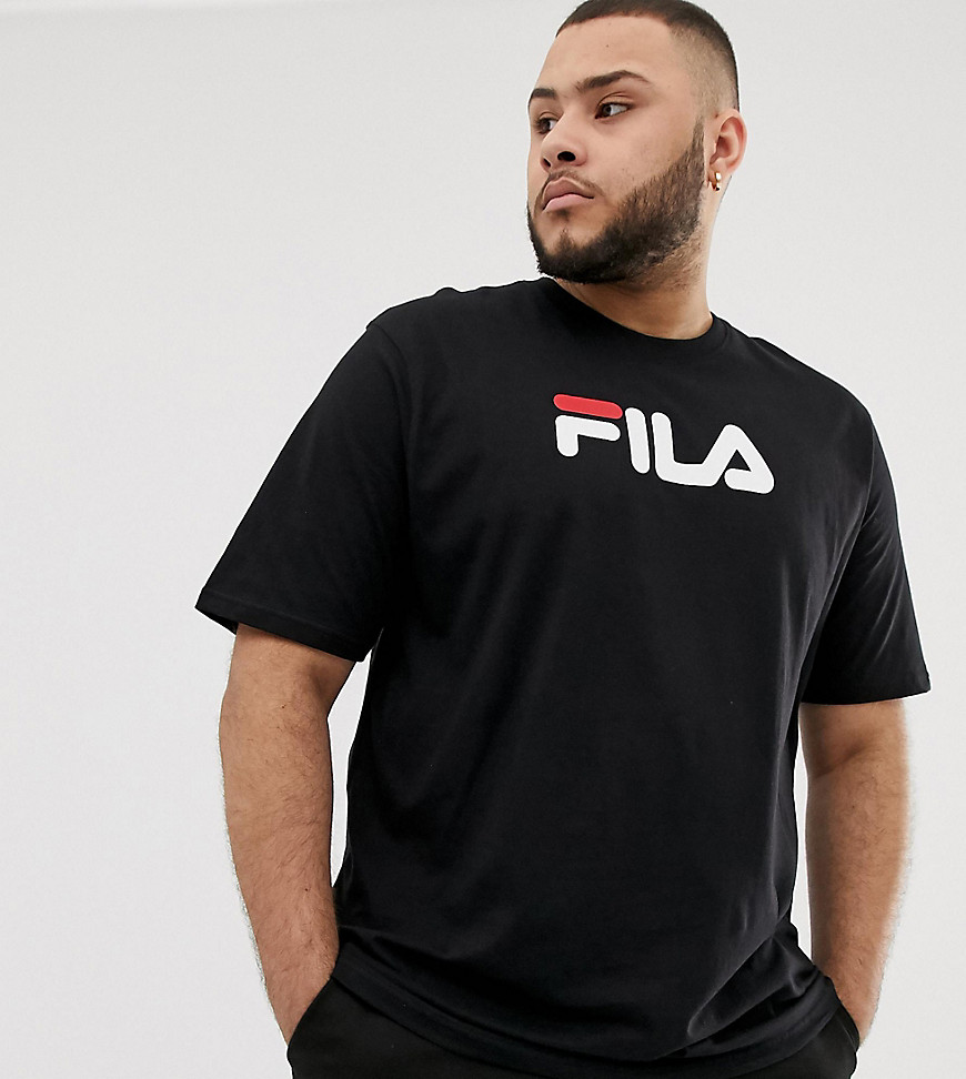 Fila Plus Eagle t-shirt with large logo in black