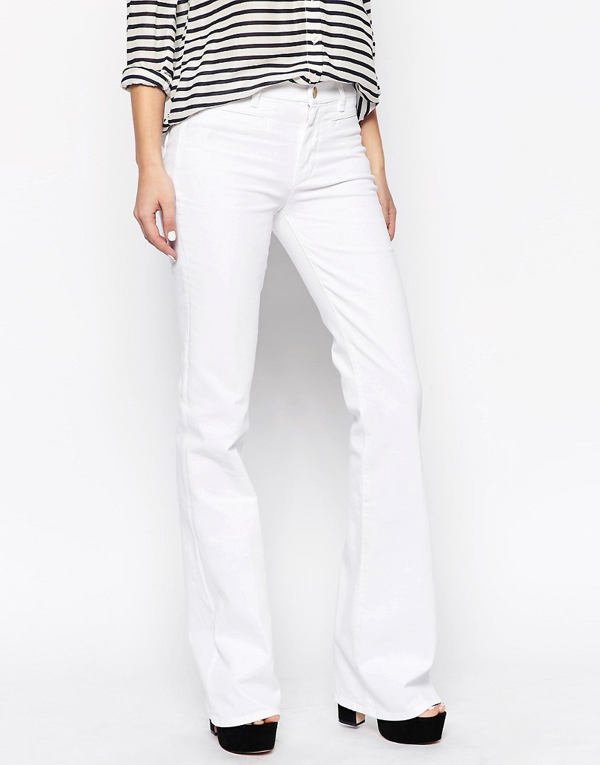 M.i.h Jeans Marrakesh Flare Jeans - White