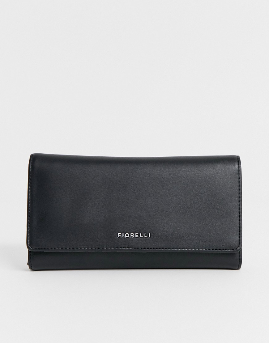 Fiorelli foldover purse in black