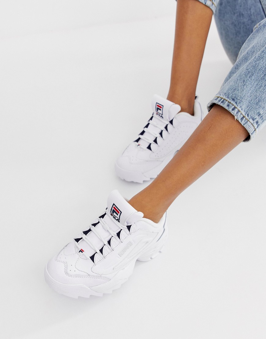 Fila Disruptor 3 White Sneakers - White 