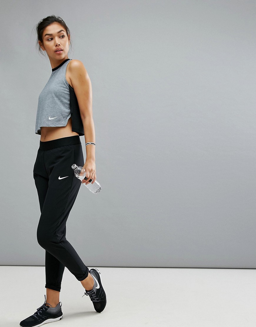 Черные брюки Nike Training - Черный 