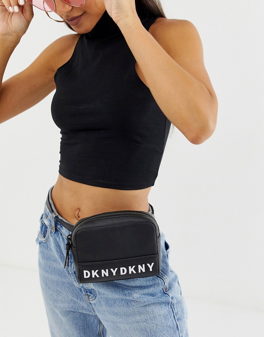 DKNY Juno camera bag with logo