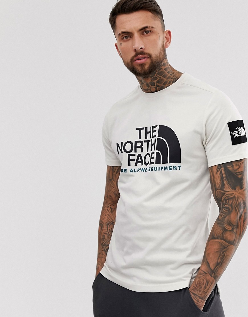 The North Face Fine Alpine t-shirt in white