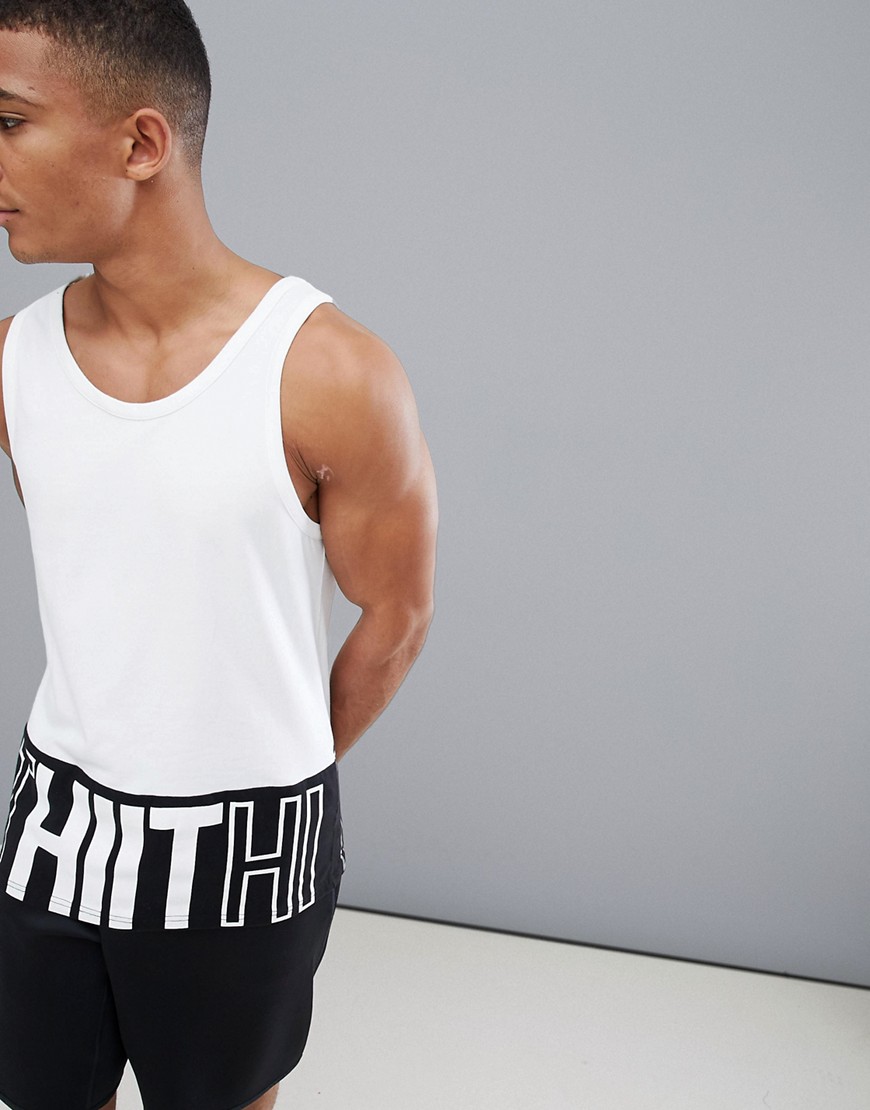 HIIT wrap vest in white