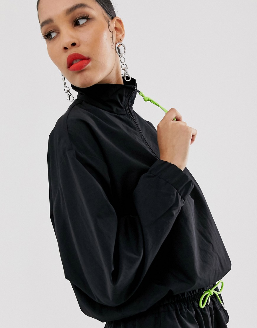 ASOS DESIGN over the head track jacket