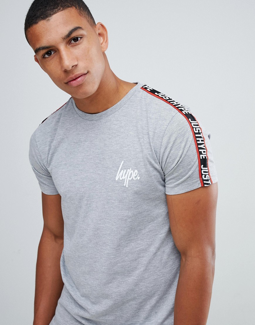 Hype t-shirt with grey taped logo