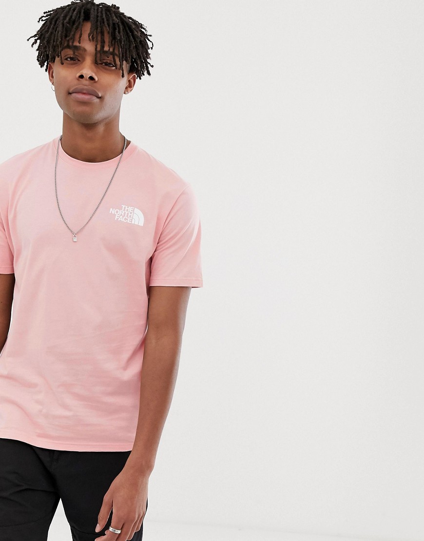 The North Face Simple Dome T Shirt In Pink Exclusive At Asos Modesens