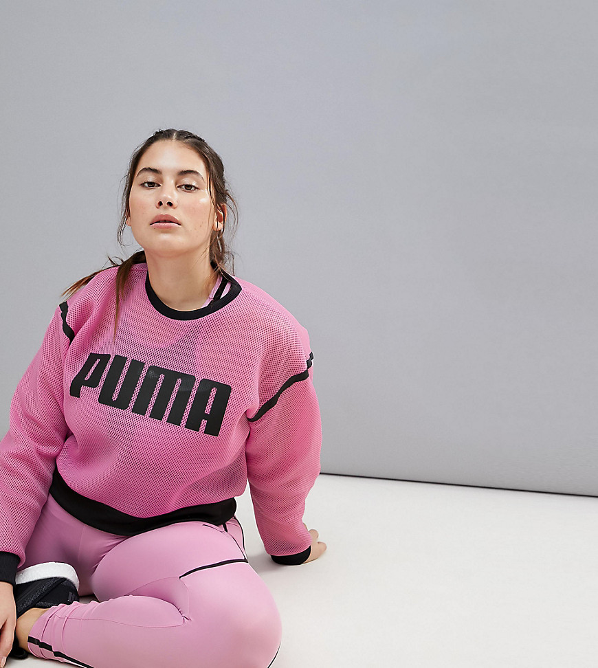 Puma Plus Exclusive To ASOS Active Mesh Sweatshirt