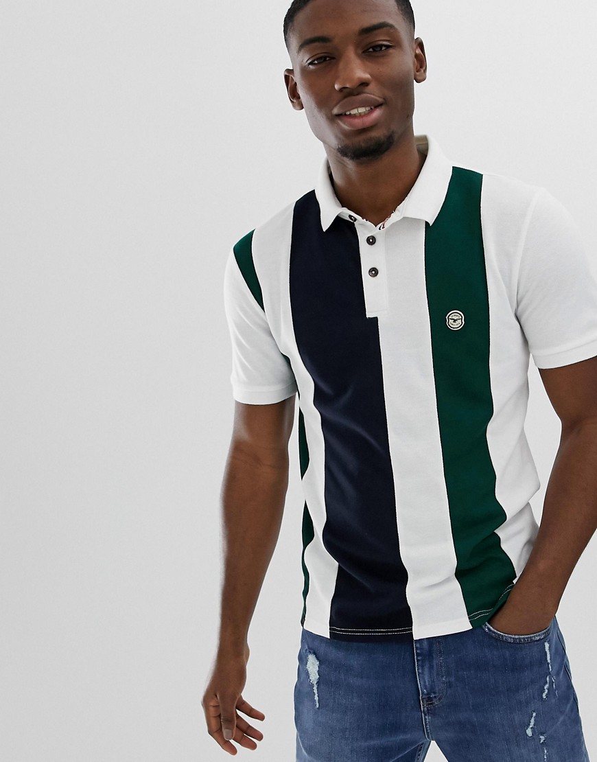 Le Breve striped polo shirt