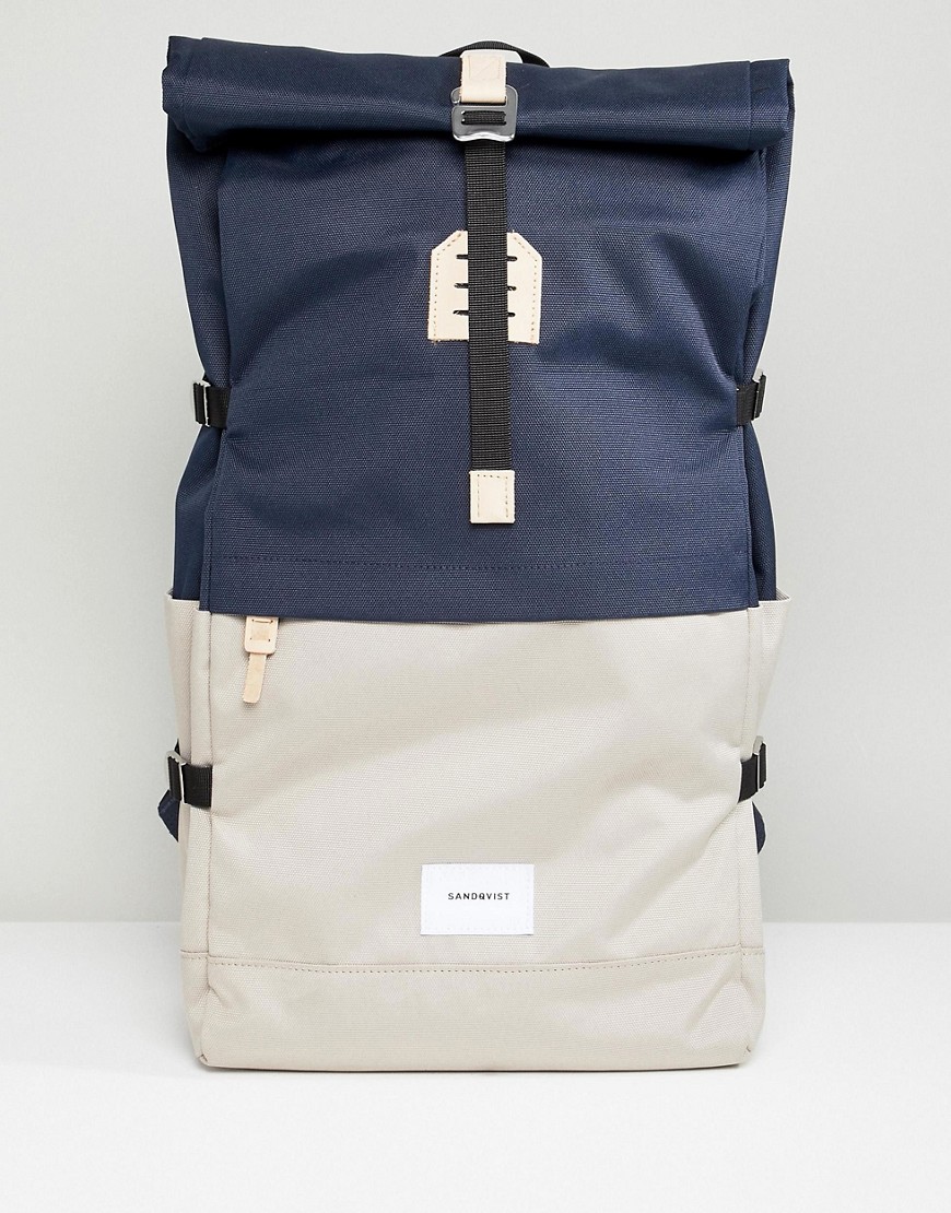 Sandqvist Bernt backpack with rolltop