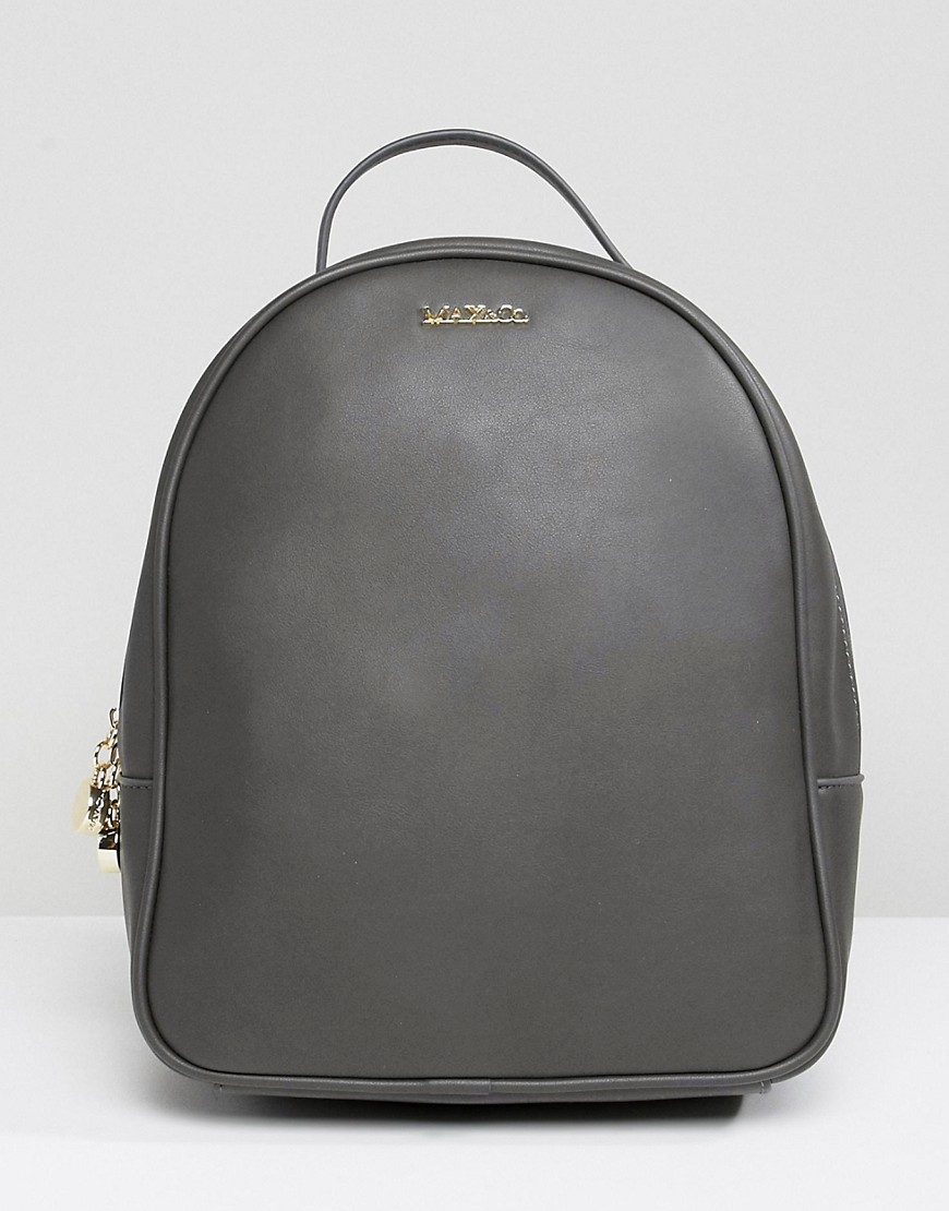 Max & Co Minimal Leather backpack