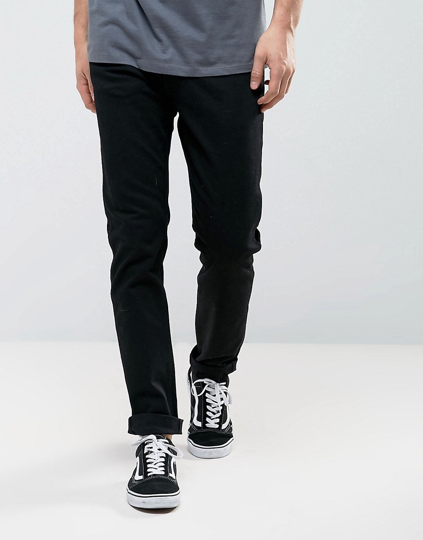 Levi's Line 8 slim taper jeans classic black wash