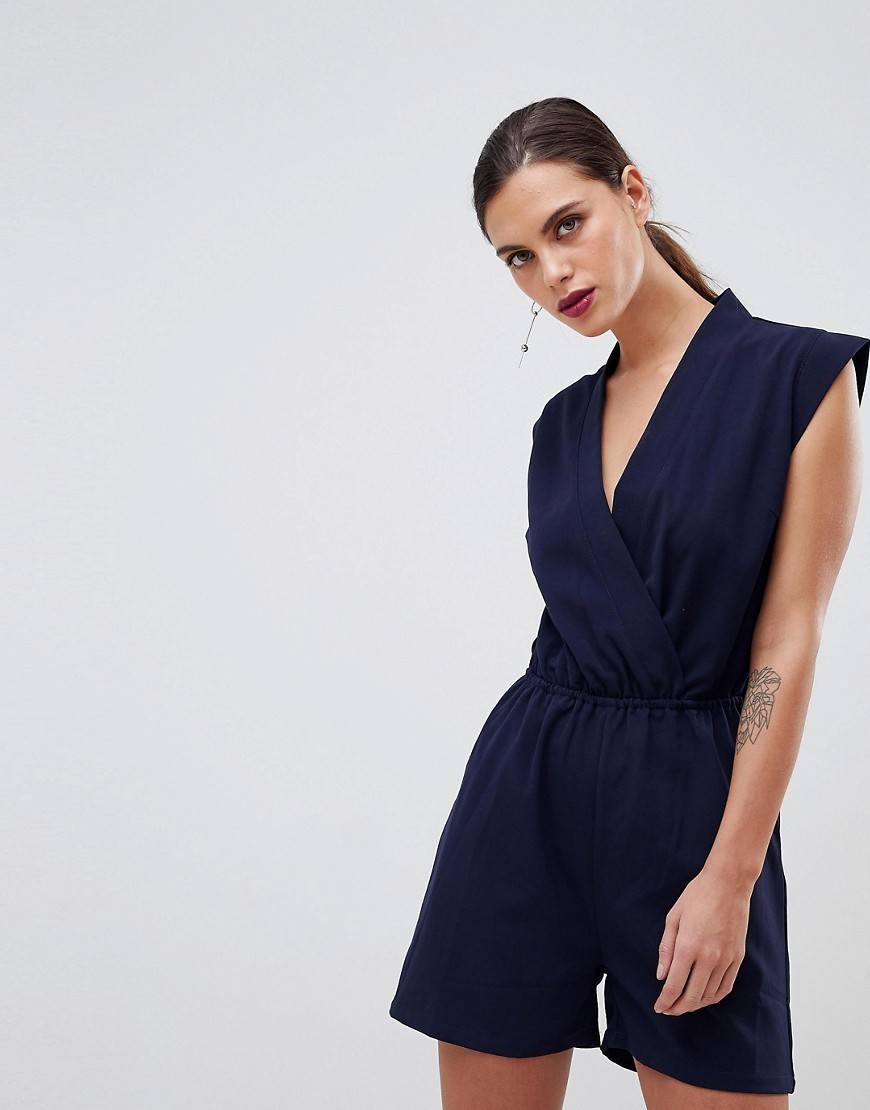 Y.A.S Tailored Wrap Playsuit