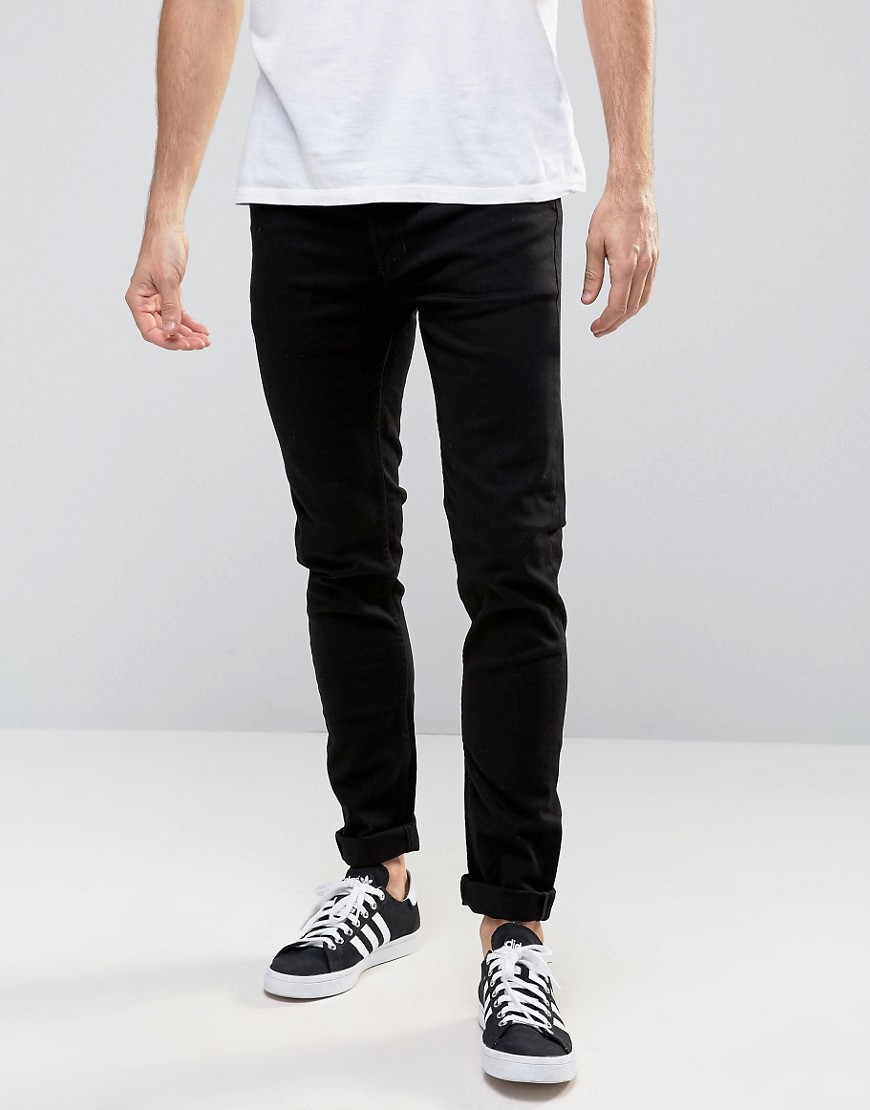 Burton Menswear Superskinny Black Jeans