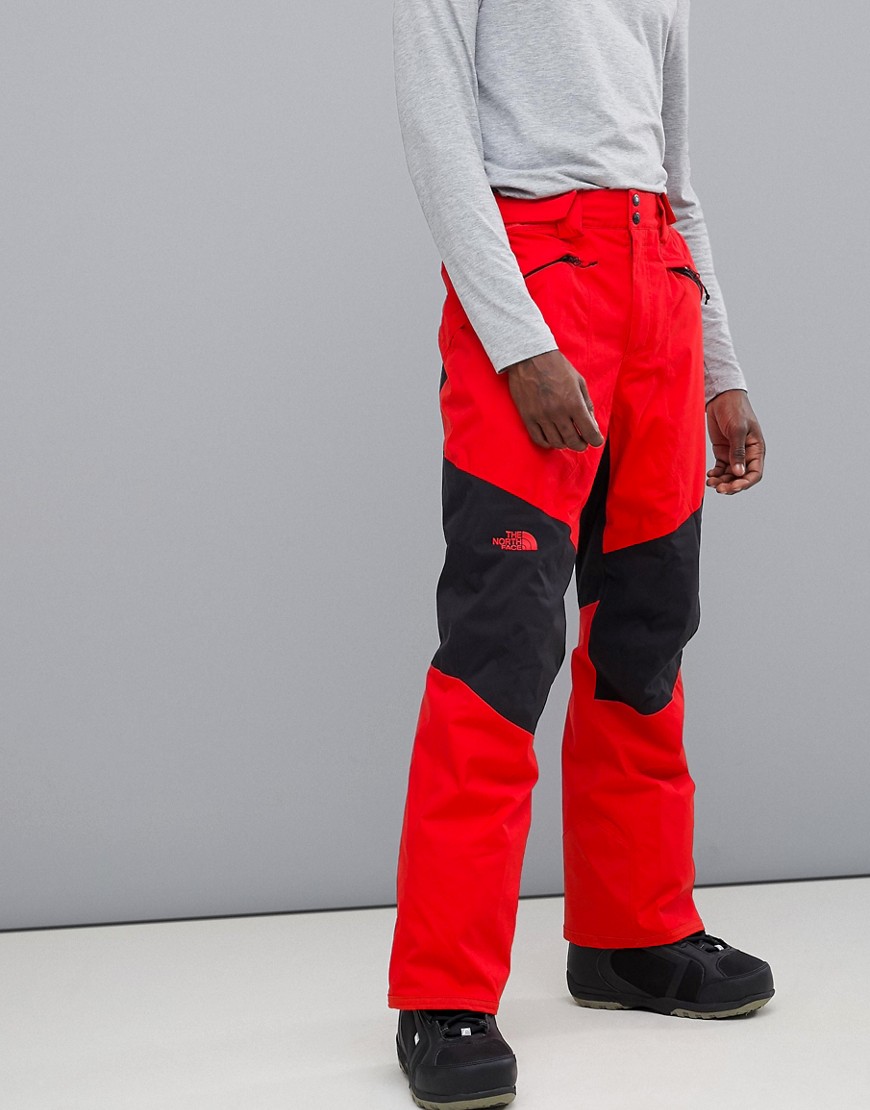 The North Face Presena Snow Pant in Red