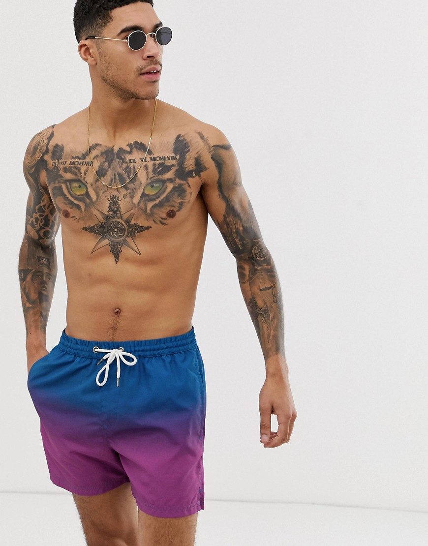 Another Influence ombre swim shorts