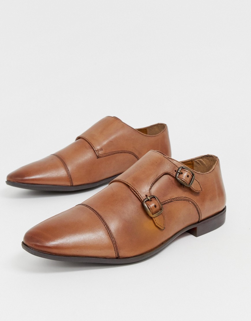 Pier One monk shoes in tan