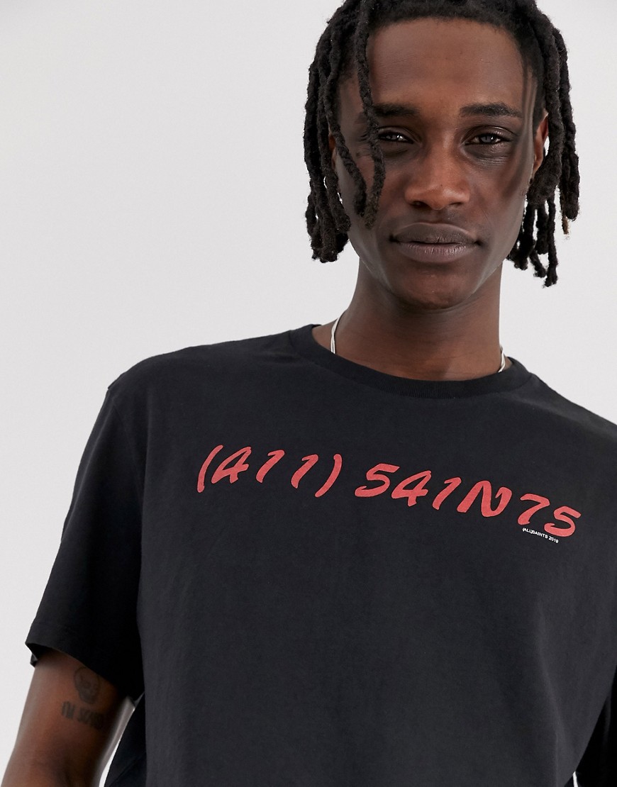 AllSaints t-shirt with number print