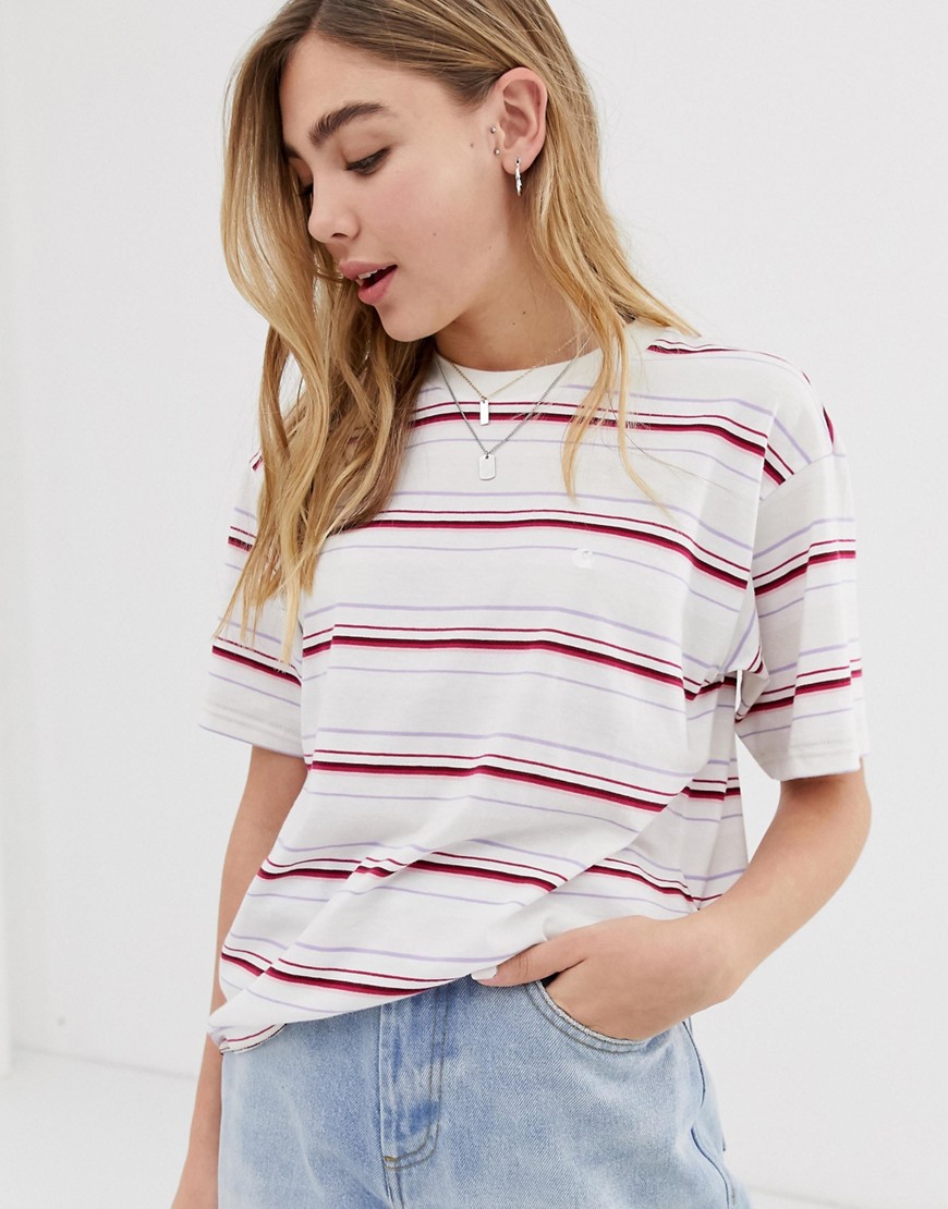 Carhartt WIP relaxed t-shirt in vintage stripe
