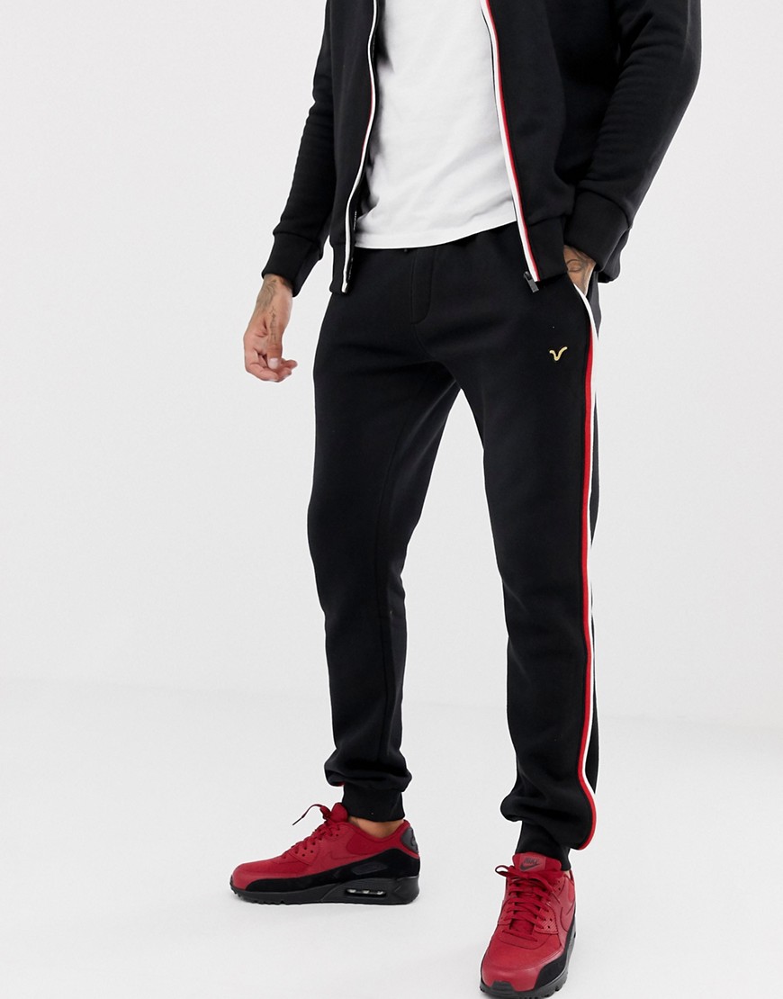 Voi Jeans Tracksuit Joggers With Contrast Piping