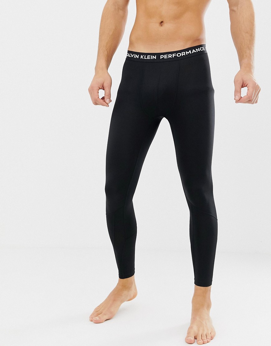 Calvin Klein Performance logo compression leggings