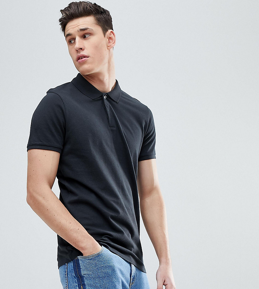 Selected Homme  Polo With Concealed Placket