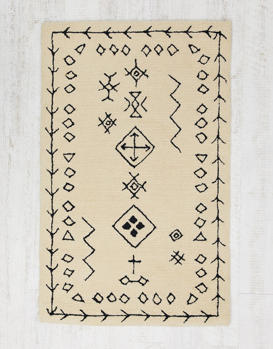 ASOS SUPPLY tufted minimal abstract rug