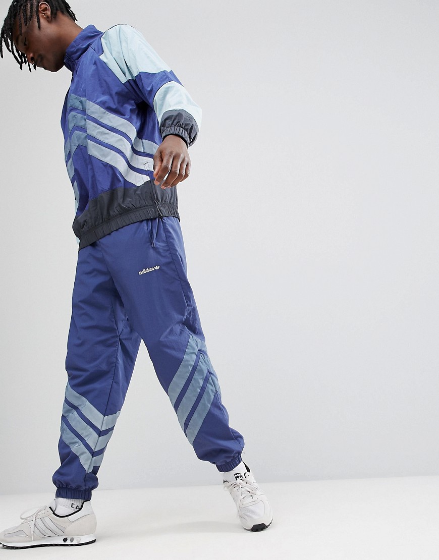 adidas Originals Nova Joggers In Tapered Fit In Blue CE4814 - Blue