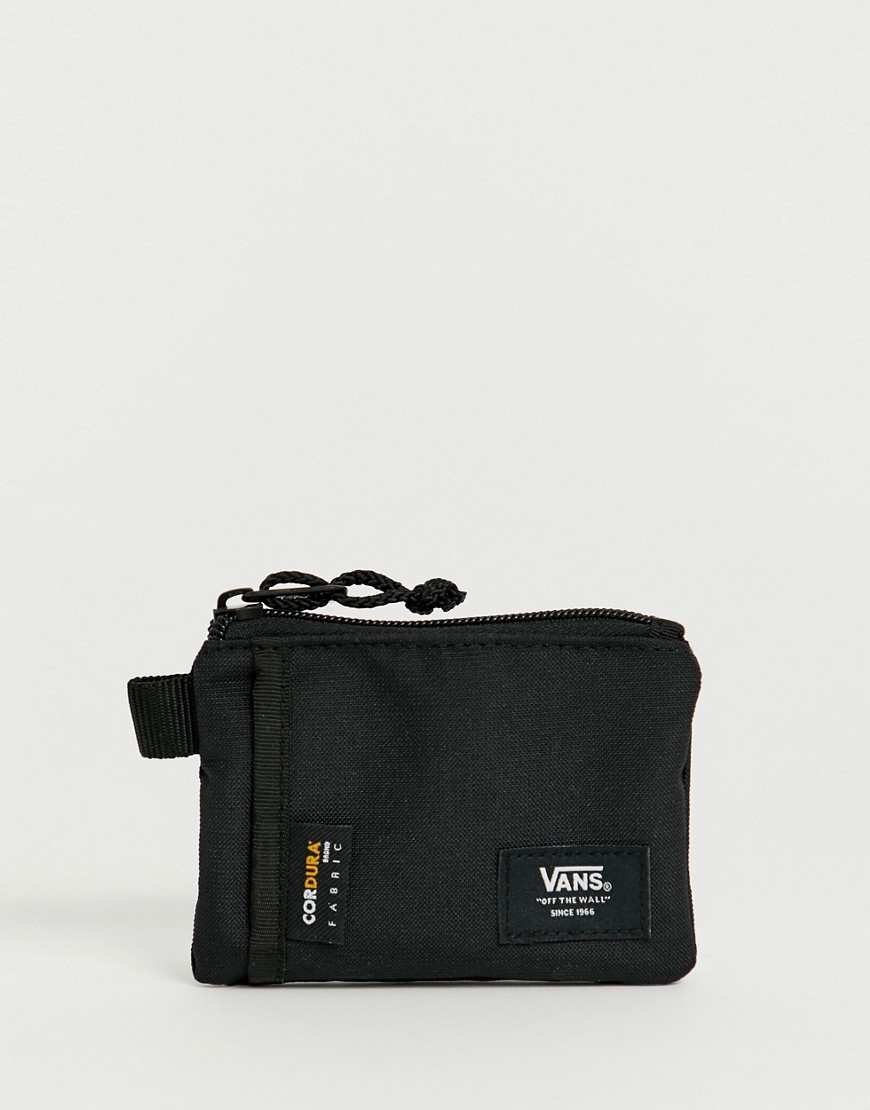 Vans Cordura zip wallet in black