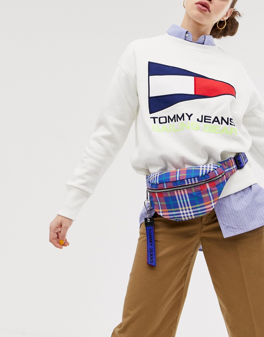 Tommy Jeans check bumbag