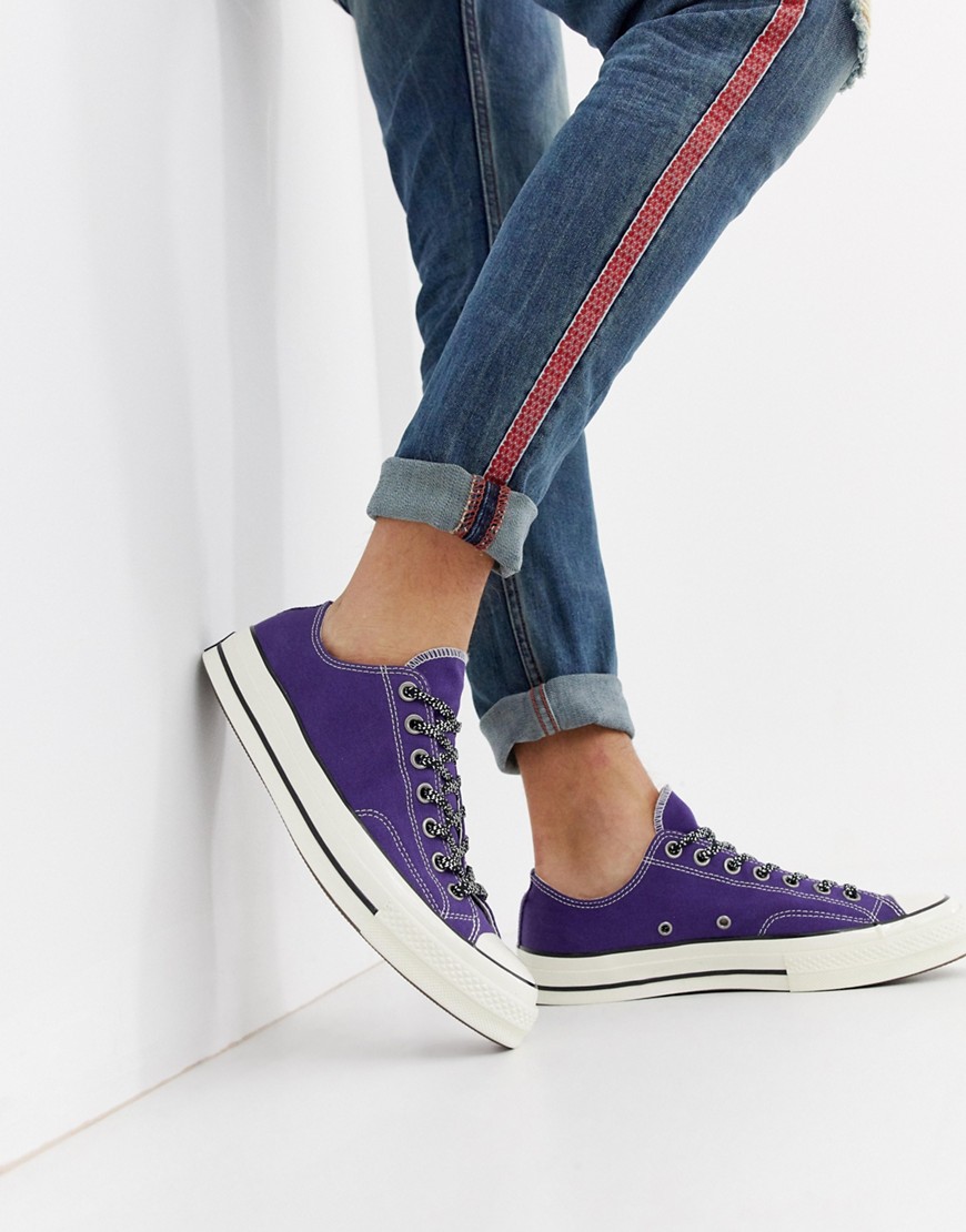 Converse Chuck Taylor All Star '70 Ox Trainers In purple 162368C
