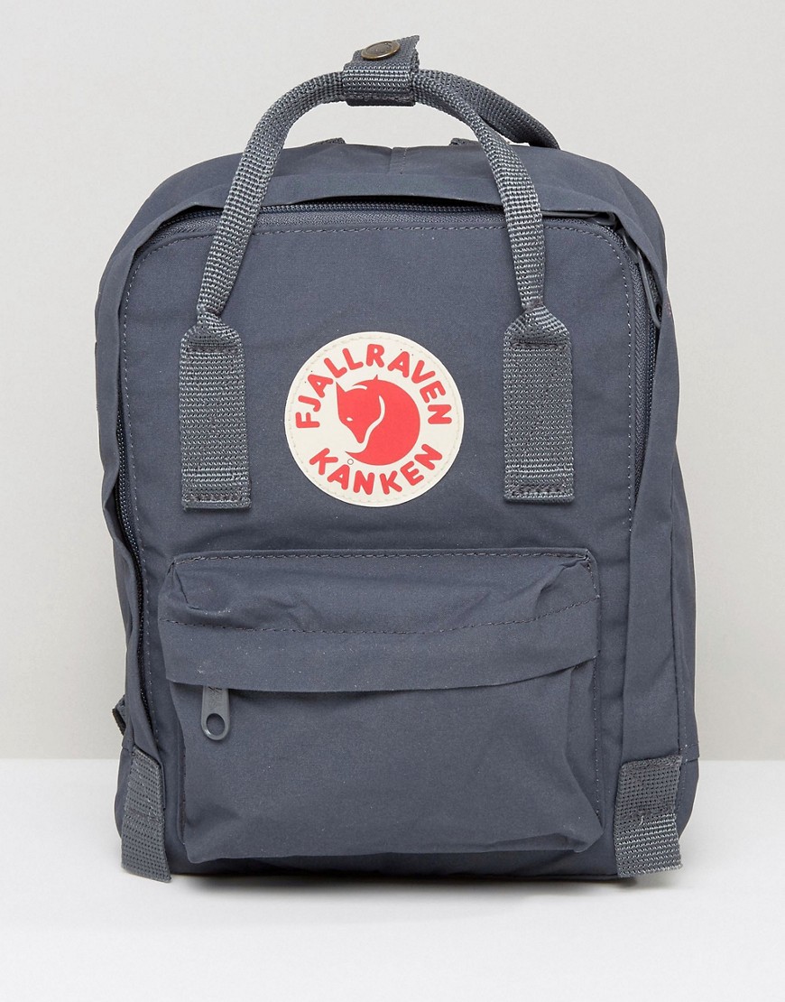 Fjallraven Mini Kanken Backpack in Graphite - Graphite
