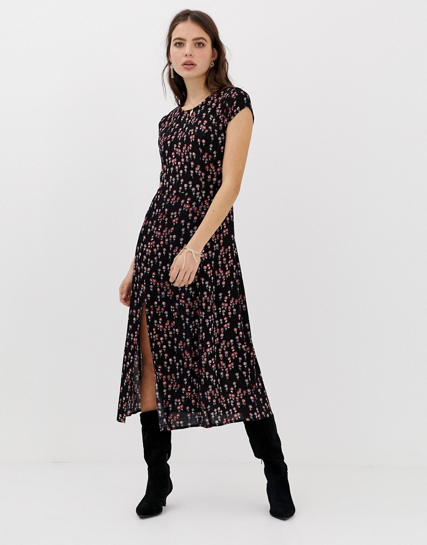 Free People Corrie ditsy floral print maxi dress