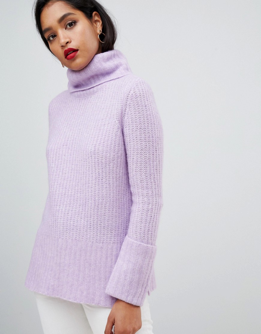 Y.A.S Chunky Roll Neck Knit