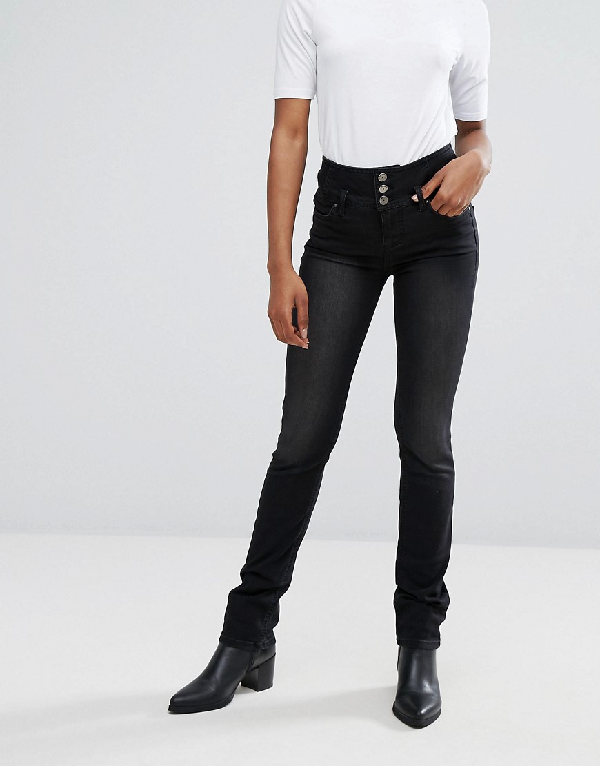 b.Young Straight Jeans - Faded black