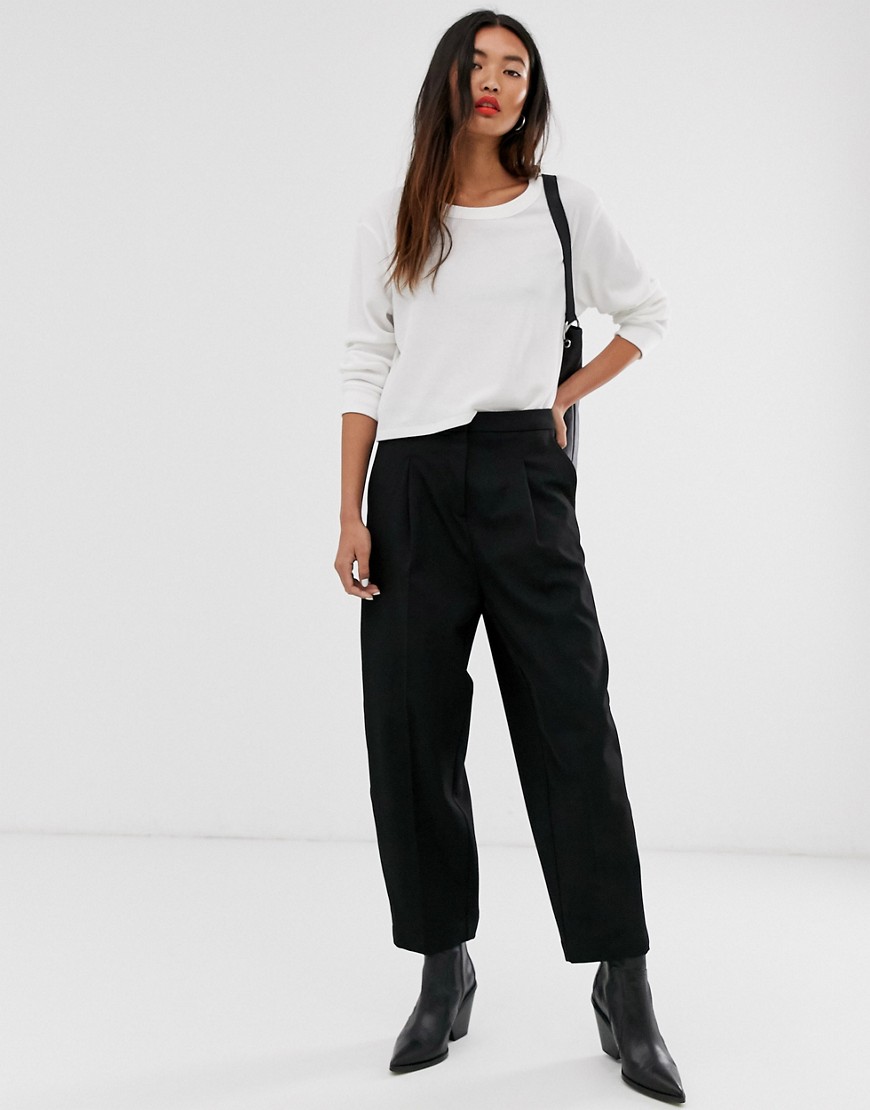 Selected Femme cropped tailored trouser