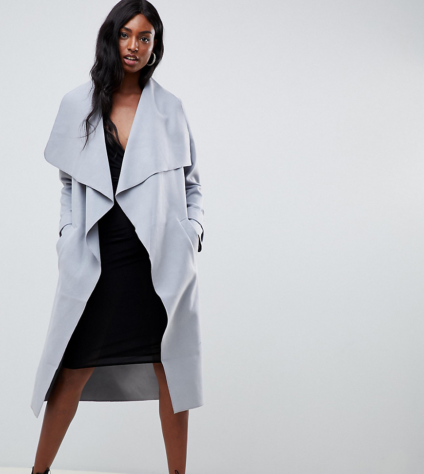 Missguided Tall waterfall coat