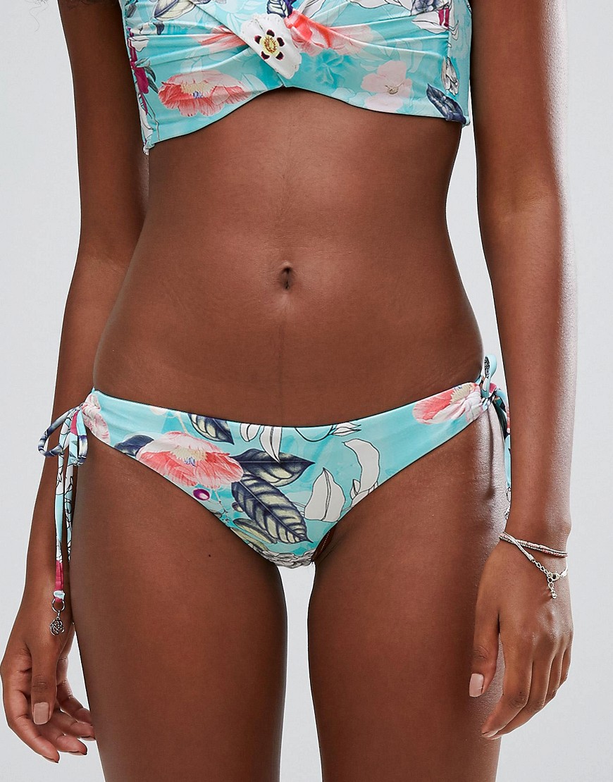 Seafolly Modern Love Brazilian Loop Tie Side Bikini Bottom