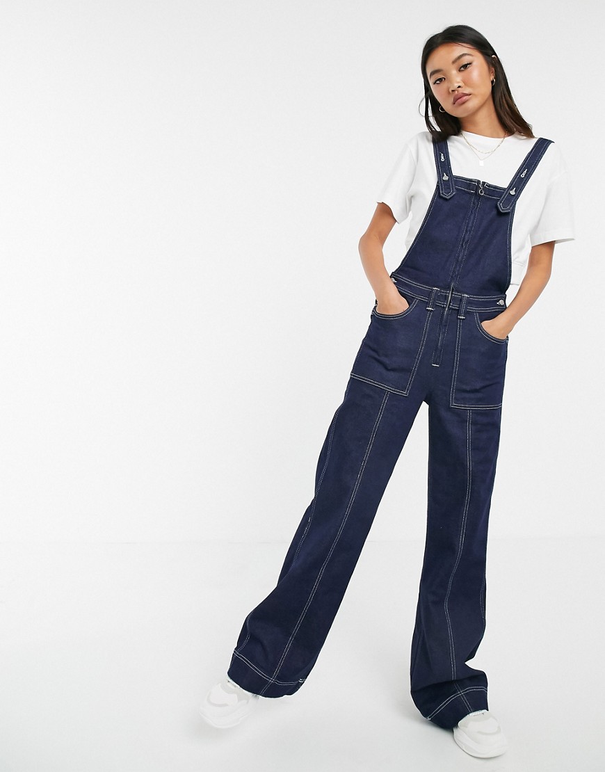 Pepe Jeans Dixie Work denim flared dungaree's