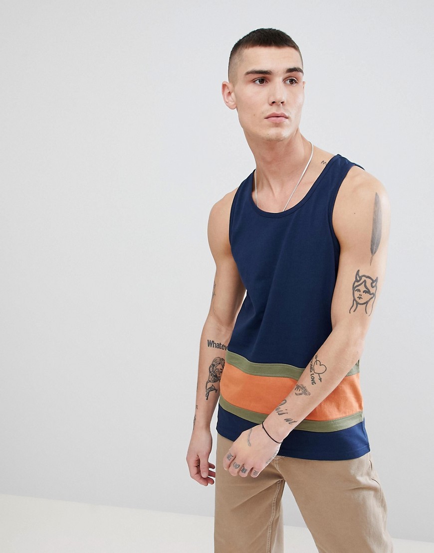 Another Influence Bottom Colour Block Vest